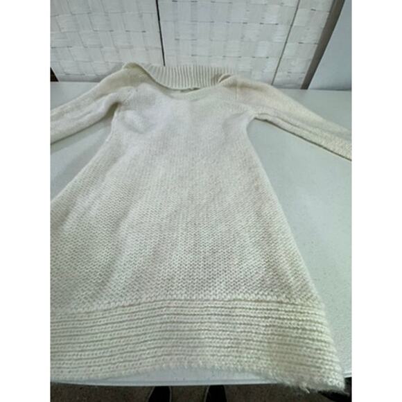 "SAY WHAT ? " Y2K Sweater 2 Large Buttons V Neck Large Collar SZ S Mean Girls - Picture 8 of 8